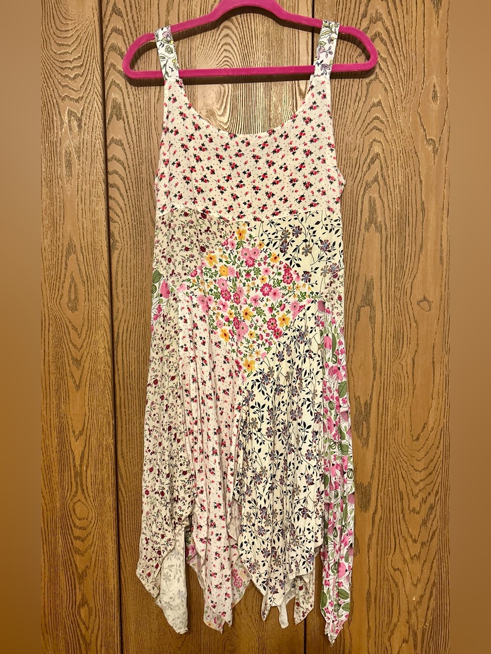 Floral Patchwork Dress